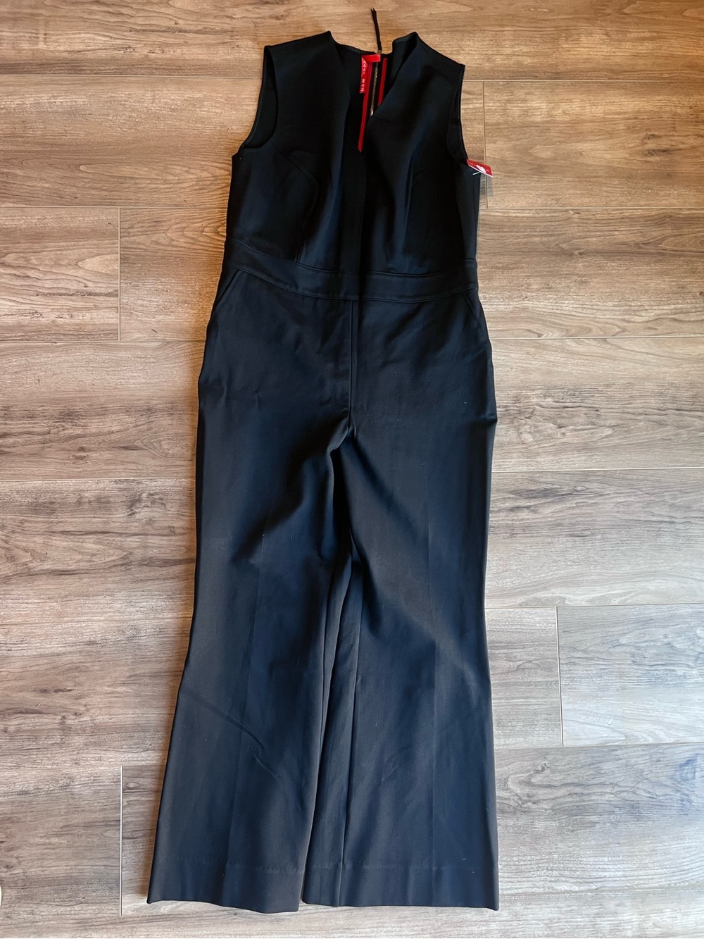 Spanx nwt  Women’s Black Sleeveless Jumpsuit XL petite